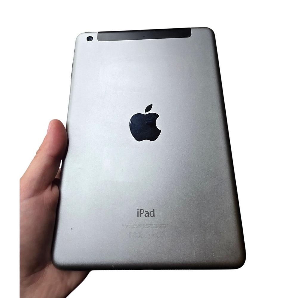 Apple iPad mini 3 Space Gray 16GB Wi-Fi Cellular Model A1600 Tablet